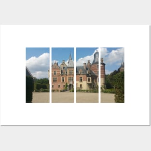 Mheer Castle, locally known as Kasteel van Mheer, lies in the village of the same name, in the province of Limburg in the Netherlands (1314). The Netherlands. Posters and Art